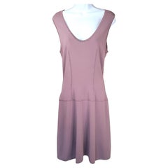 1990 Alaia Paris BiasCut CurvilinearSeamedButt DropWaist Draping Knit Dress