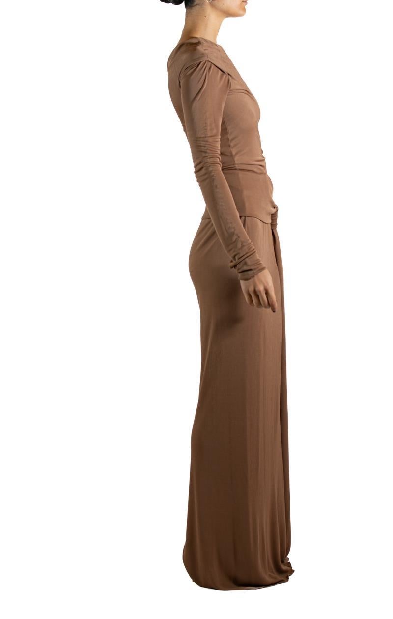 De las mujeres 1990S Vestido de cóctel Alberta Ferretti de rayón crudo en venta
