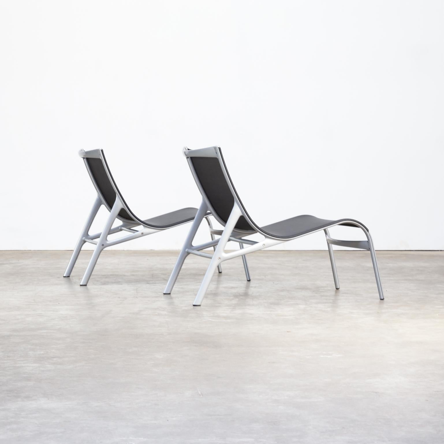 1990s Alberto Meda Model 418 Fauteuil for Alias, Italy, Set of Two For Sale 1