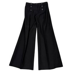 Used 1990s Alexander McQueen buttons up sailor pants