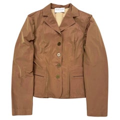 1990s Alexander McQueen iridescent blazer