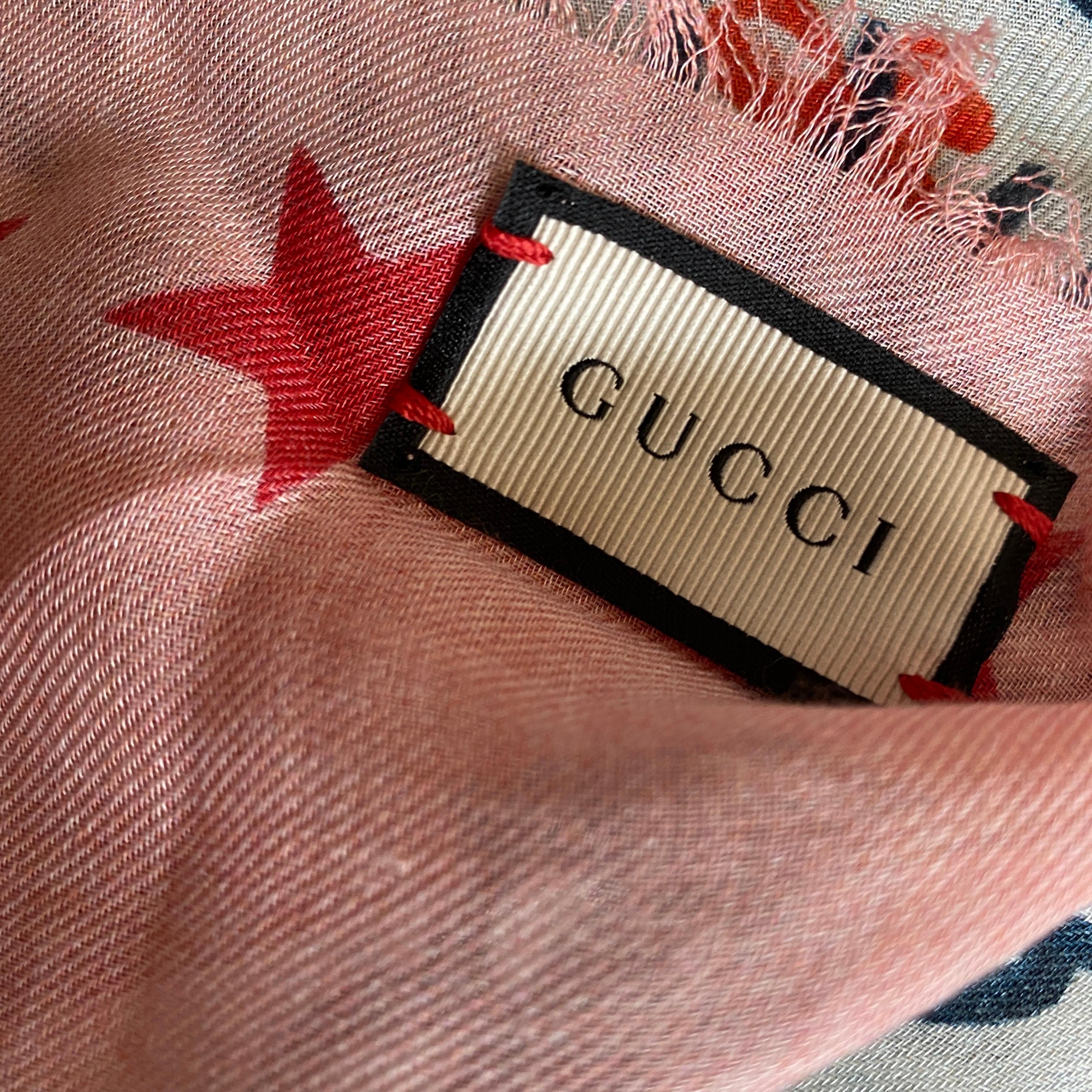 1990s Amazing Vintage Gucci Scarf 