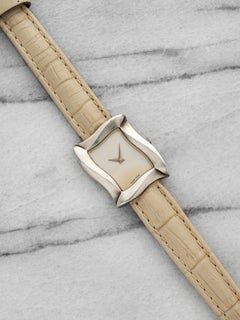 1990s Angela Cummings Dress Form Watch Sterling Silver Quartz Silver 22 mm