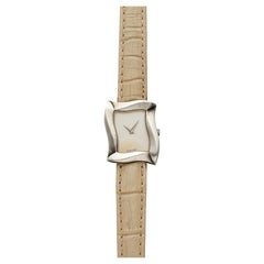 1990s Angela Cummings Dress Form Watch Sterling Silver Quartz Silver 22 mm