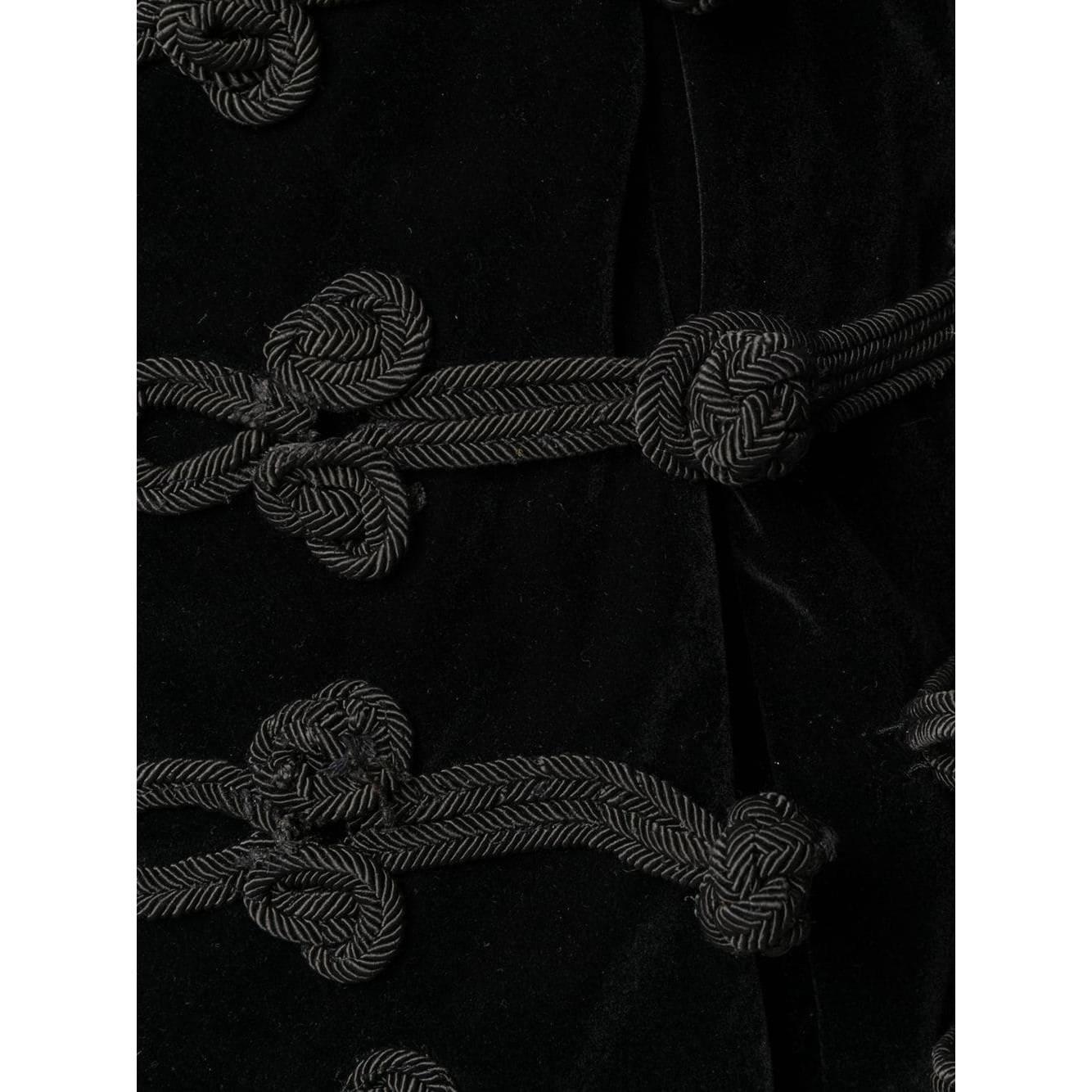 Men's 1990s A.N.G.E.L.O. Vintage Cult Black Velvet Jacket