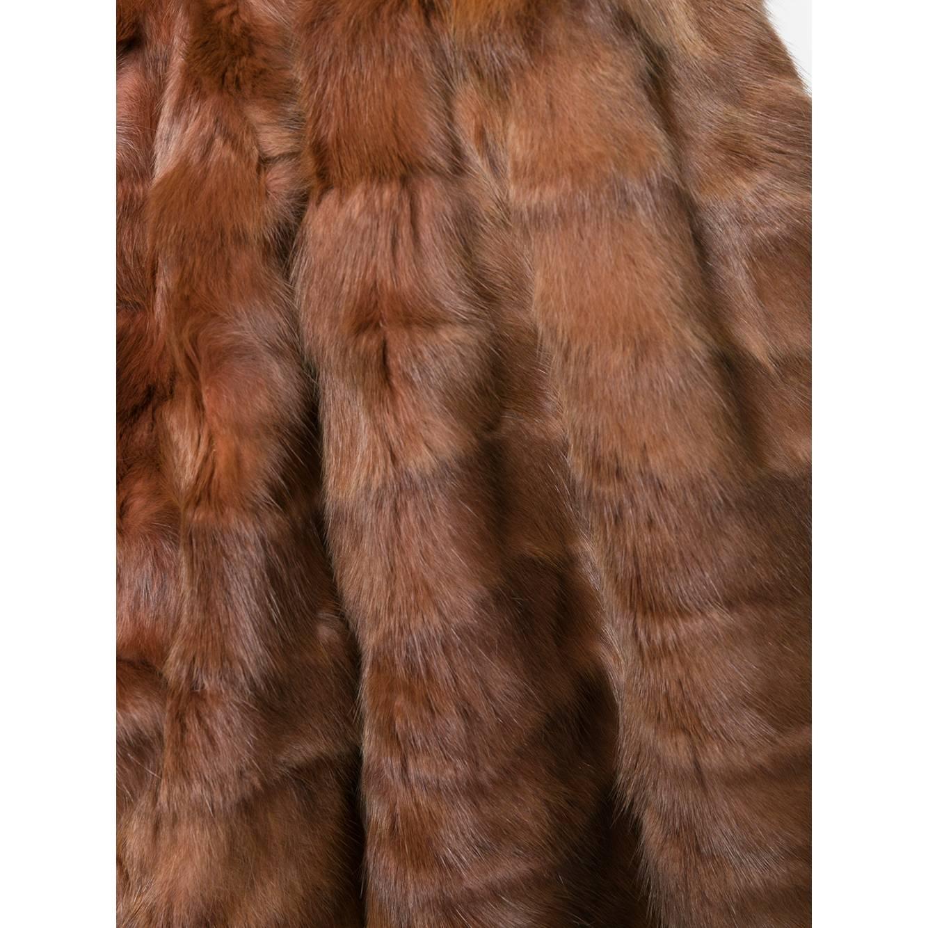 1990s A.N.G.E.L.O. Vintage Cult Lapin Fur Cape In Excellent Condition In Lugo (RA), IT