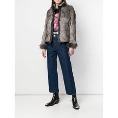 1990s A.N.G.E.L.O. Vintage Cult Lapin Fur Jacket