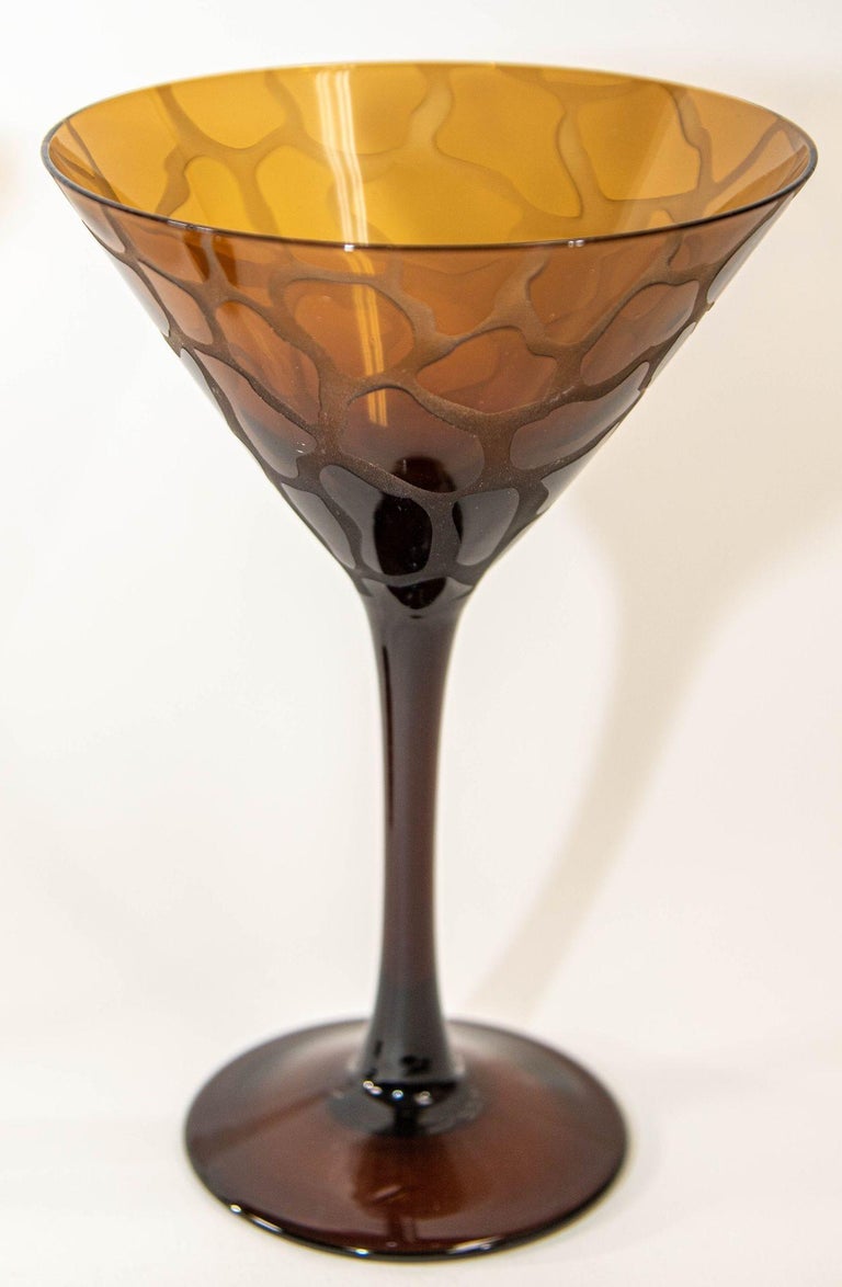 https://a.1stdibscdn.com/1990s-animal-print-etched-brown-stemmed-martini-glasses-vintage-barware-set-of-4-for-sale-picture-4/f_9068/f_352043721689197572045/3_Collectible_Tortoise_Murano_Multicolor_Martini_hand_blown_Luxury_Barware_Drinking_Cocktail_Glasses_5_master.jpeg?width=768