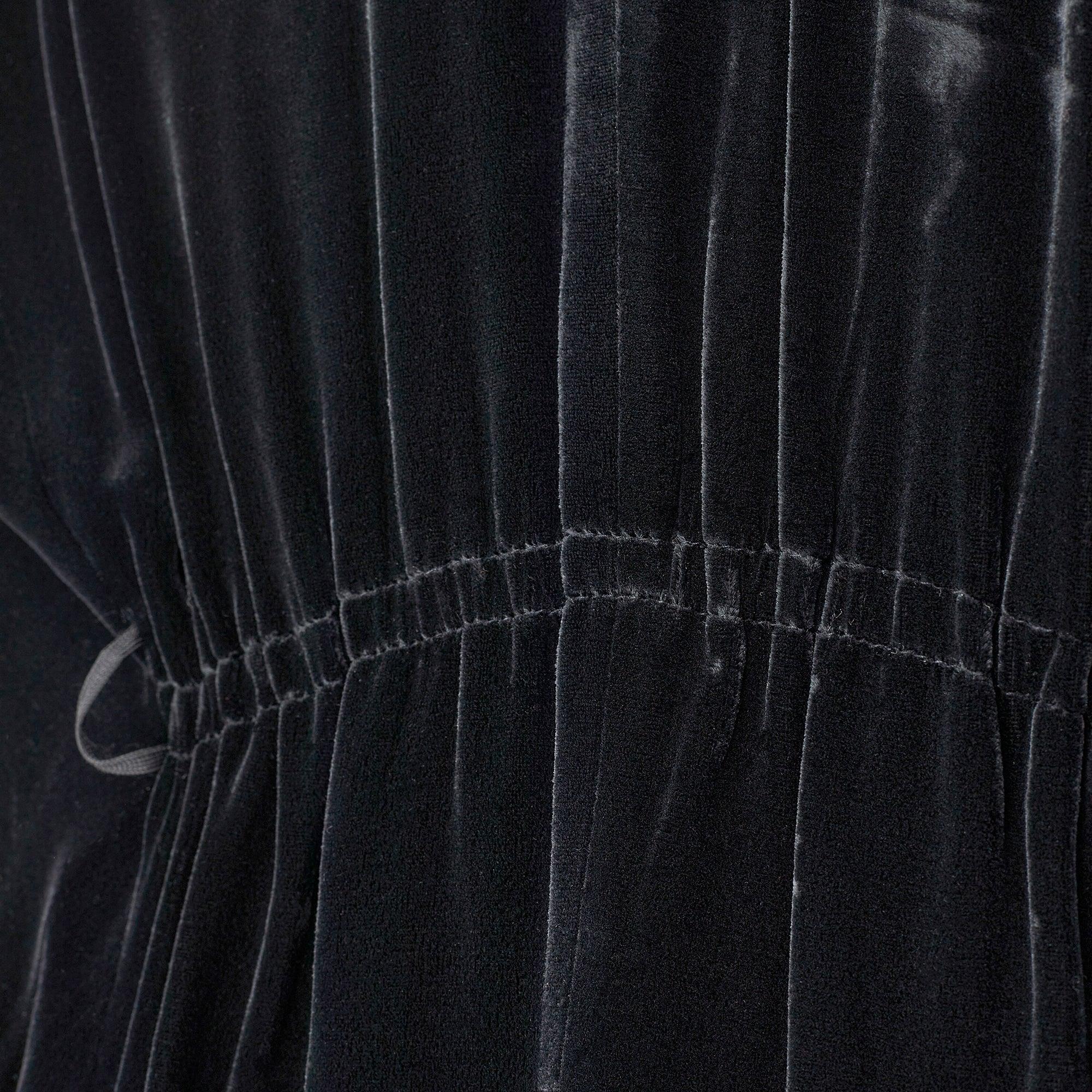 1990s Ann Demeulemeester Silk Velvet Long Line Jacket In Excellent Condition For Sale In London, GB