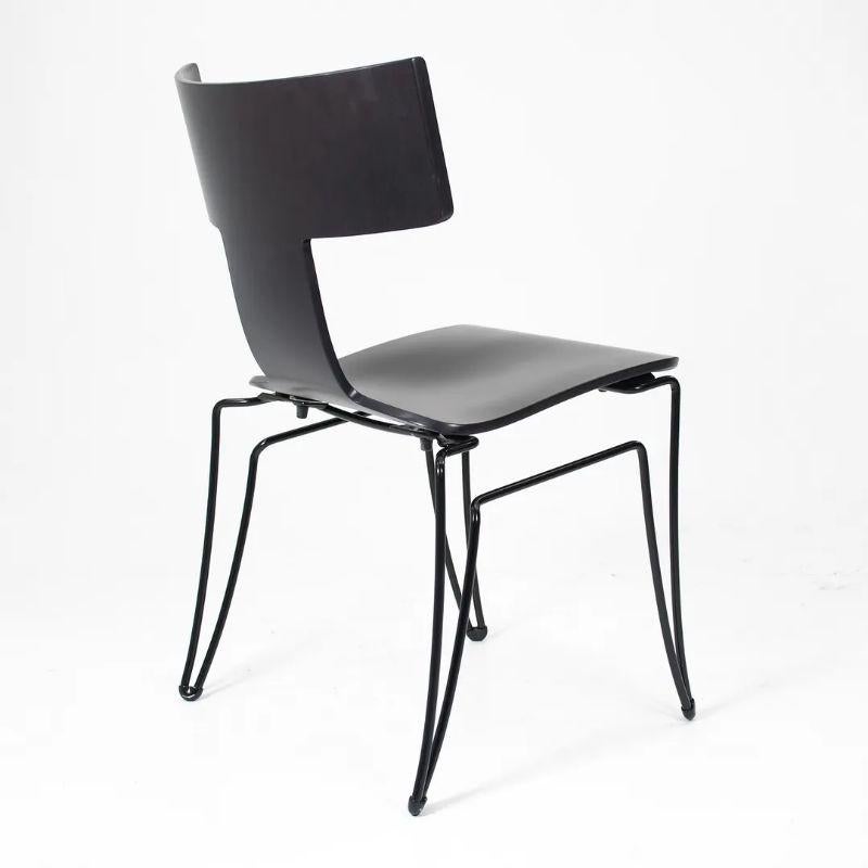 Modern 1990s Anziano Dining Chair by John Hutton for Donghia, set of 6 For Sale