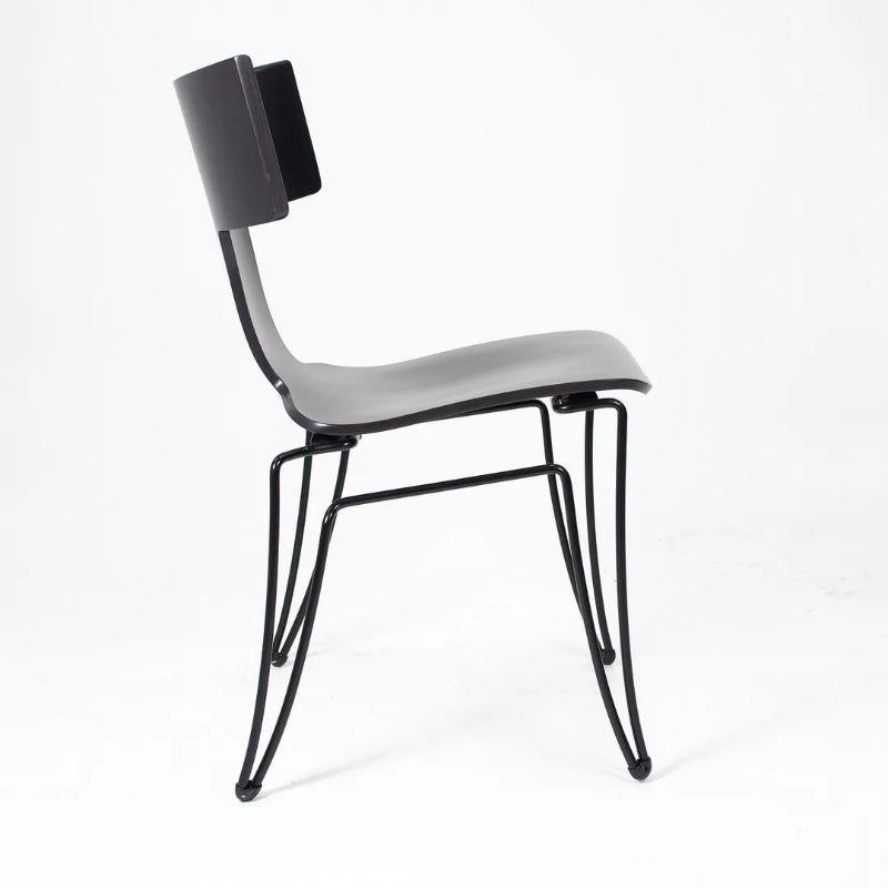 1990s Anziano Dining Chair by John Hutton for Donghia, set of 6 In Good Condition For Sale In Philadelphia, PA