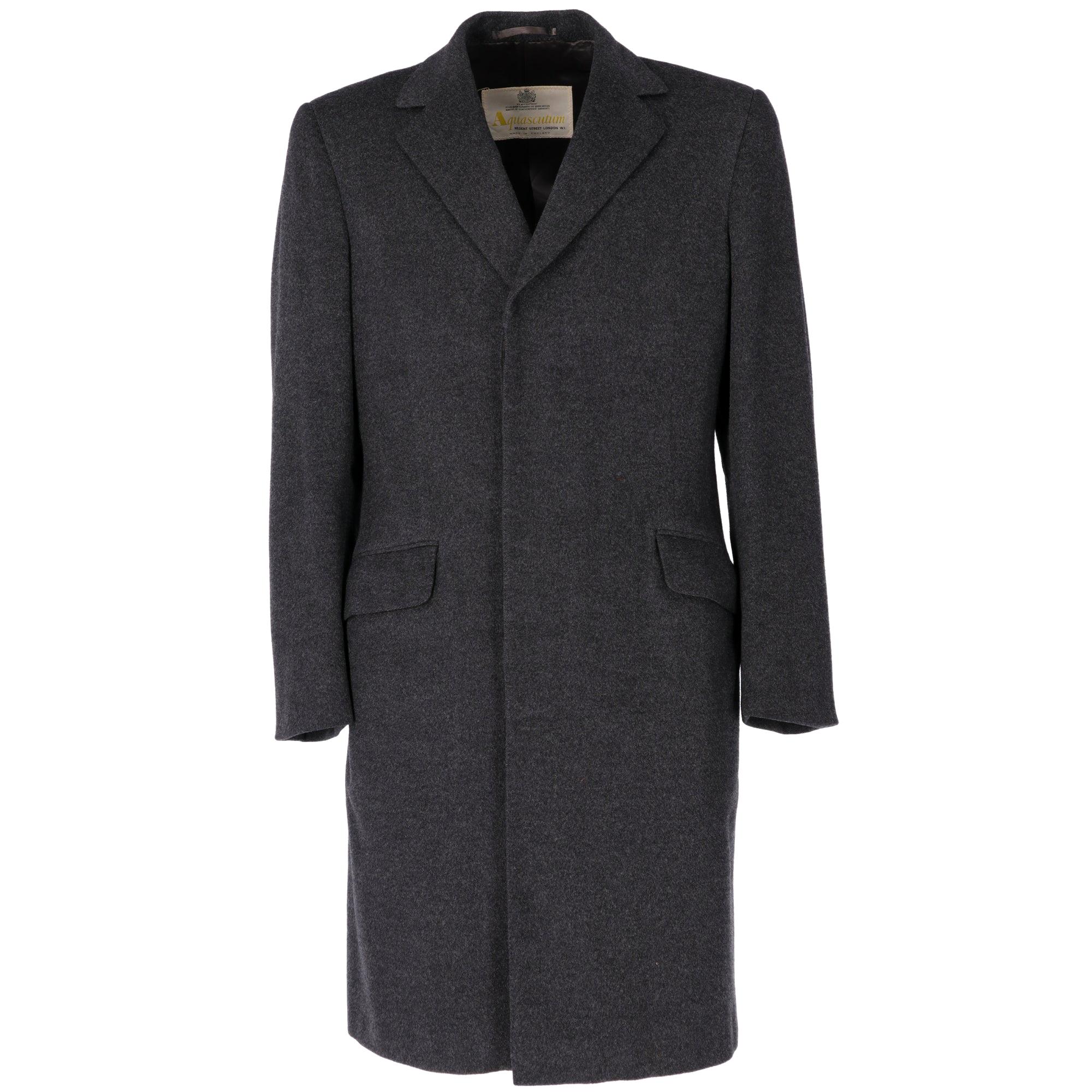 Womens Amicale 100% Cashmere Coat Size M/L Vtg Black Long Lined - Union ...