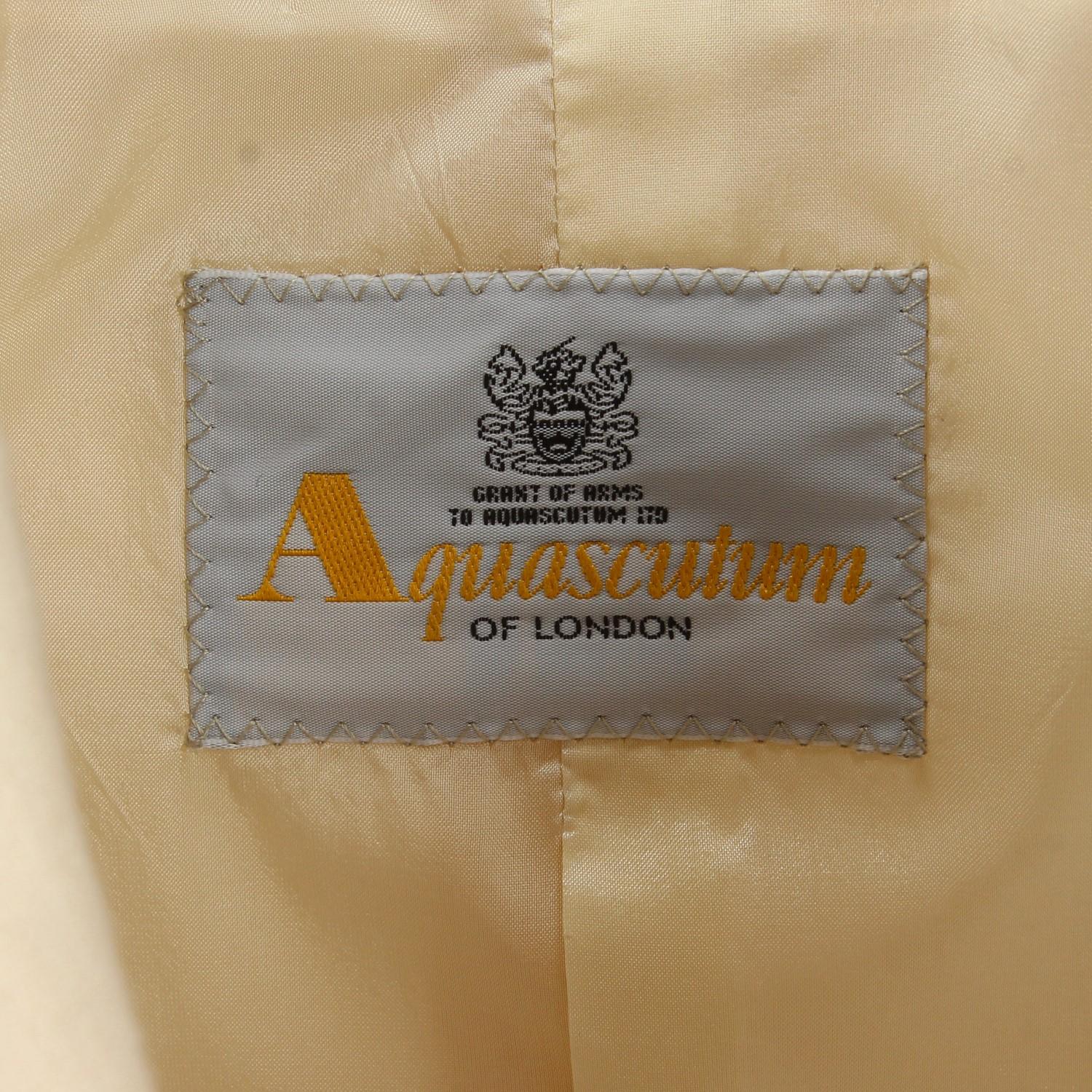 1990s Aquascutum Ivory Jacket For Sale 1