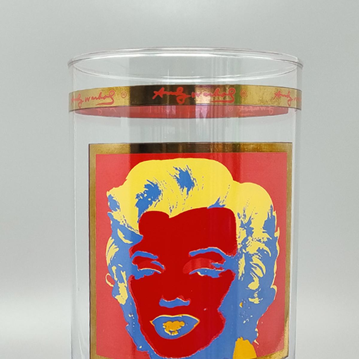 Fine XX secolo Vaso anni '90 sorprendente di Andy Warhol per Egizia. Prodotto in Italia in vendita