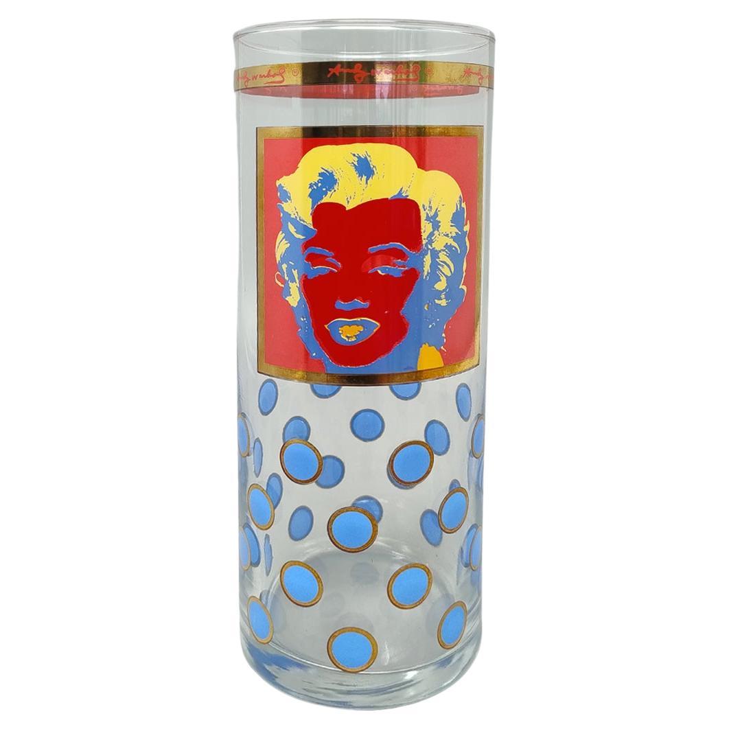 Asombroso jarrón de Andy Warhol de los años 90 para Egizia. Fabricado en Italia