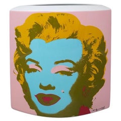 1990s Astonishing Andy Warhol Vase for Rosenthal. Made in Germany.