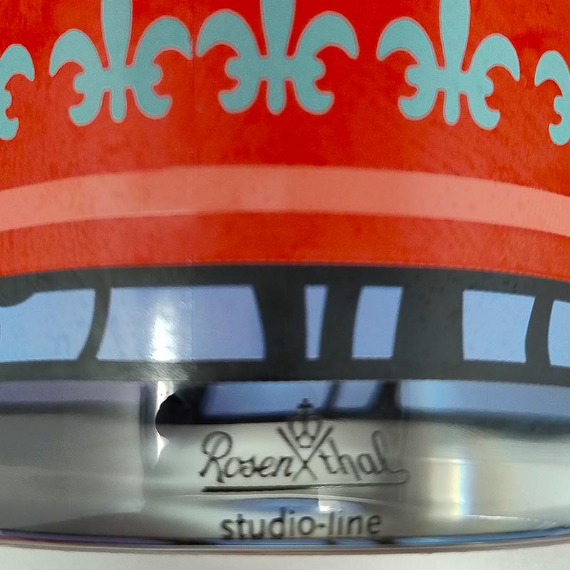 1990s Astonishing Large Andy Warhol Vase for Rosenthal. Made in Germany. 1