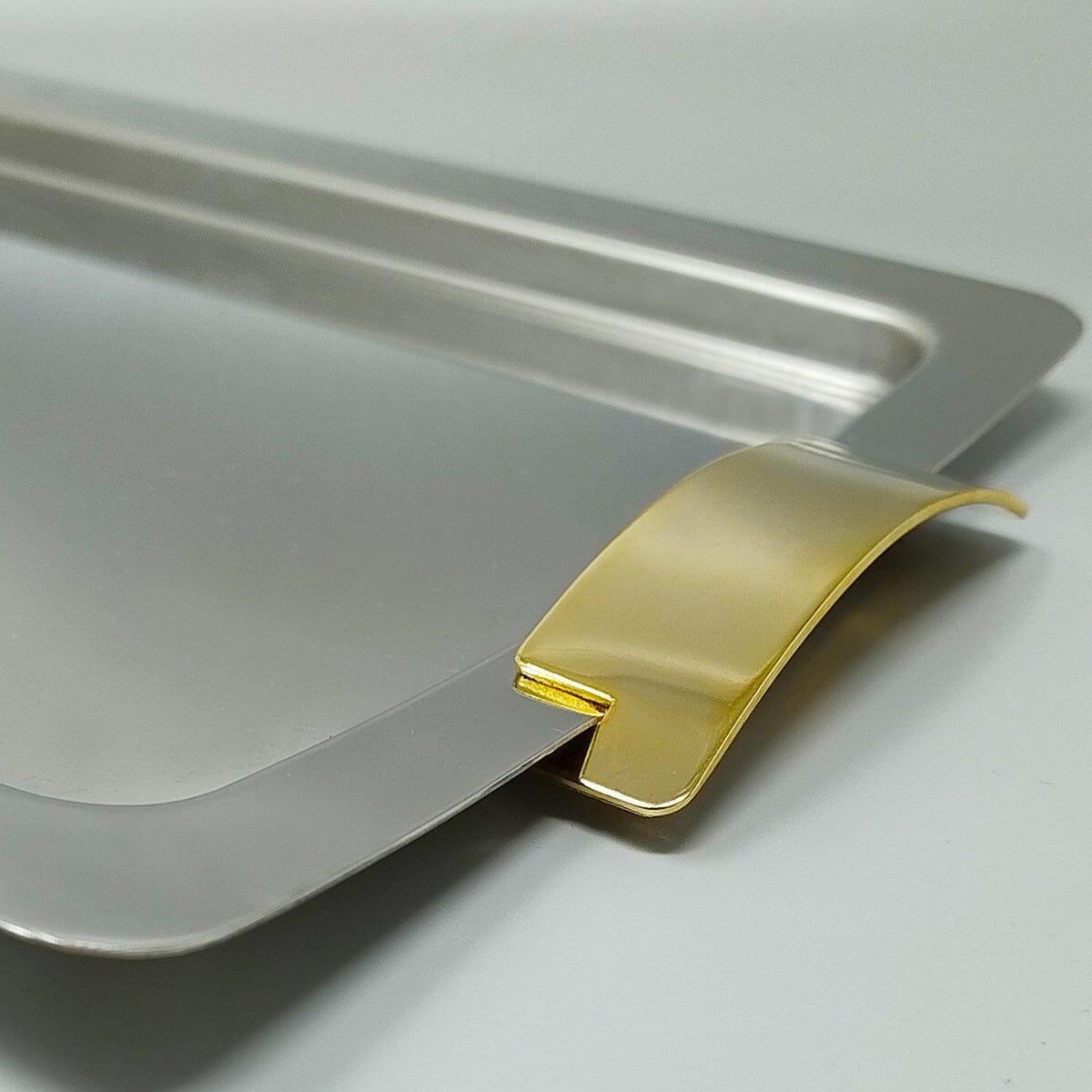 Metal 1990s Astonishing Tray By Giorgetto Giugiaro. Made in Italy For Sale
