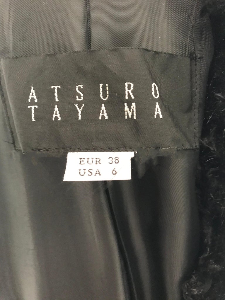 1990s Atsuro Tayama Wool Belted Coat For Sale At 1stdibs