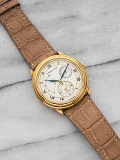 1990s Audemars Piguet Jules Audemars 18K YG 25685BA Dual Time Auto 36mm