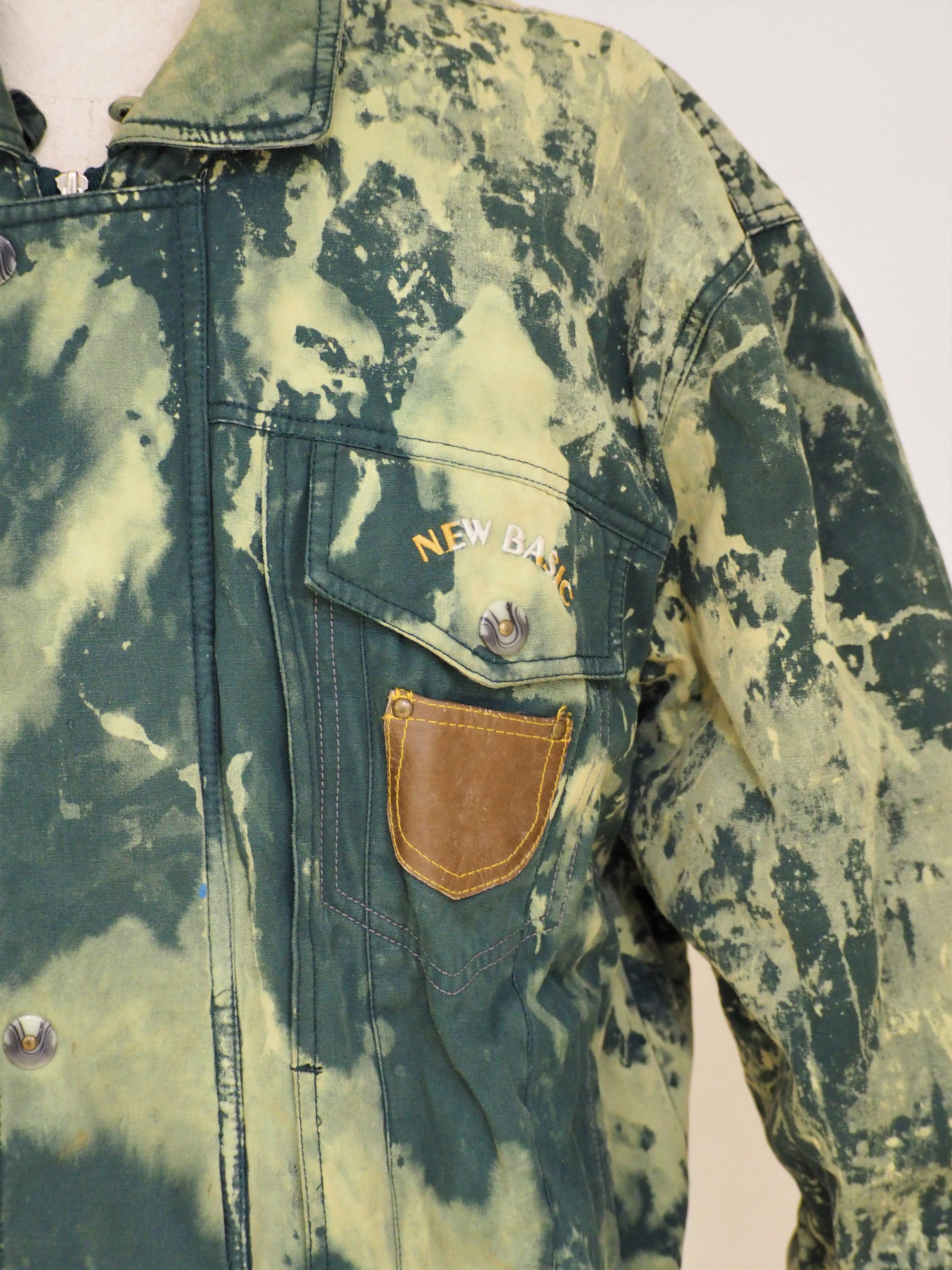 1990s vintage Green bomber jacket
composition: wool and jacket
