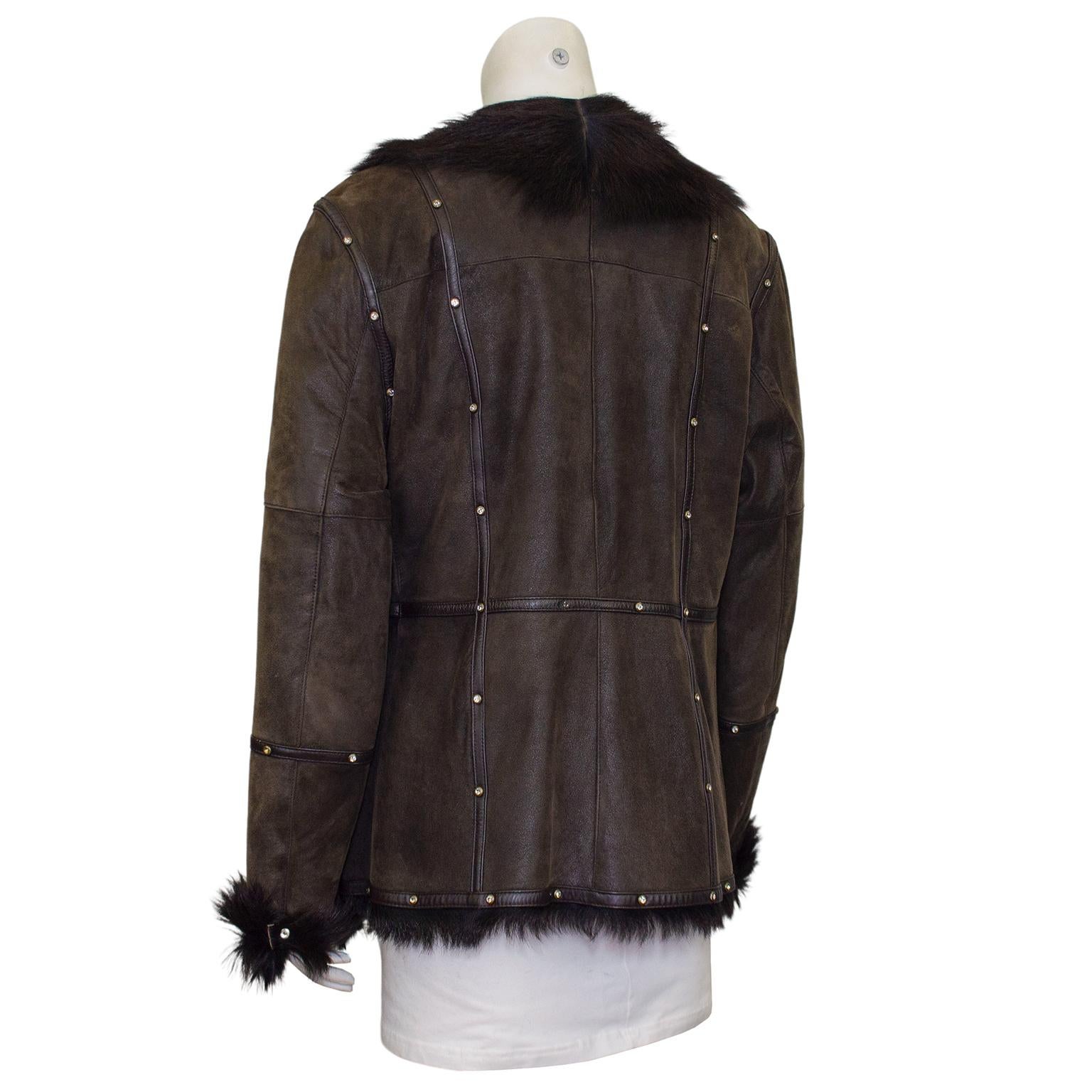 balmain fur jacket