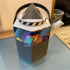 Cafetière allemande Barbara Brenner pour Rosenthal, style Memphis, années 1990