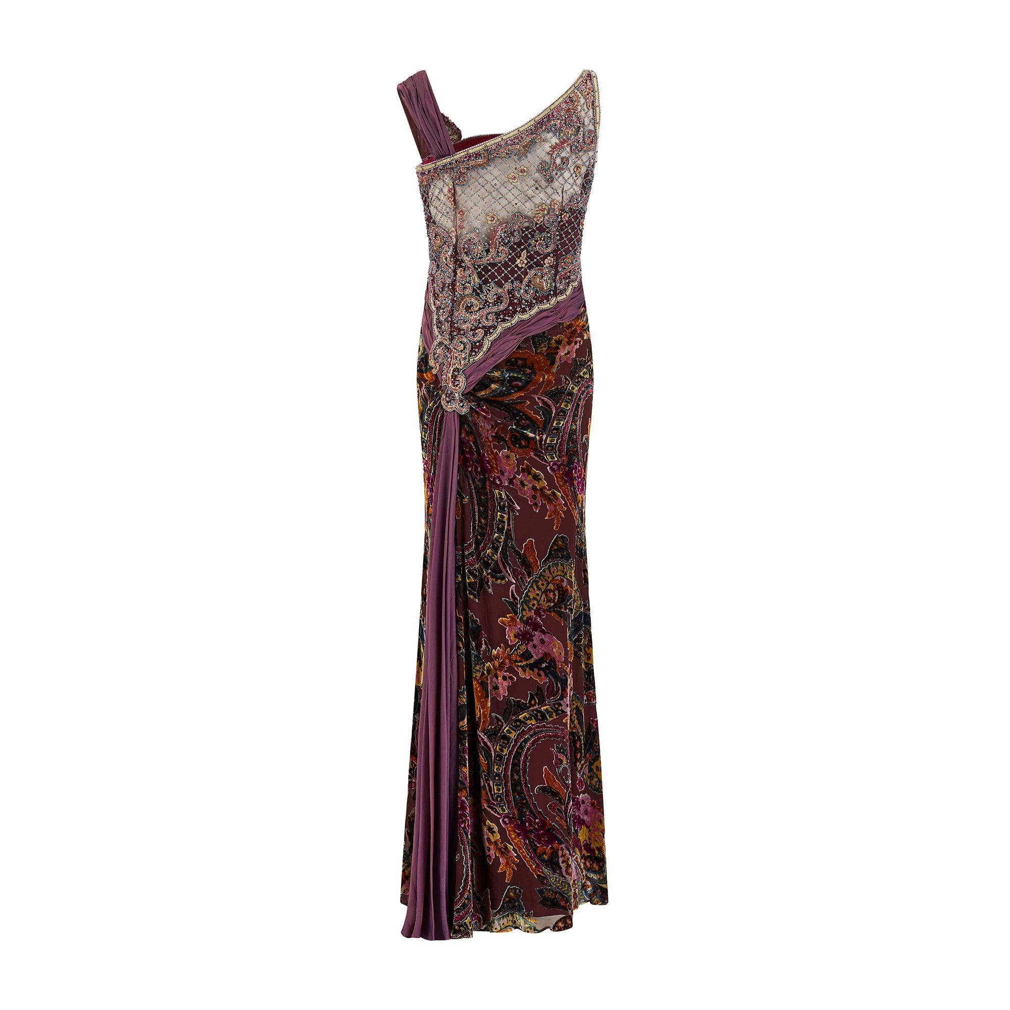 Vestido de terciopelo de los años 90 de Bellville Sasson con corpiño de lentejuelas Negro en venta