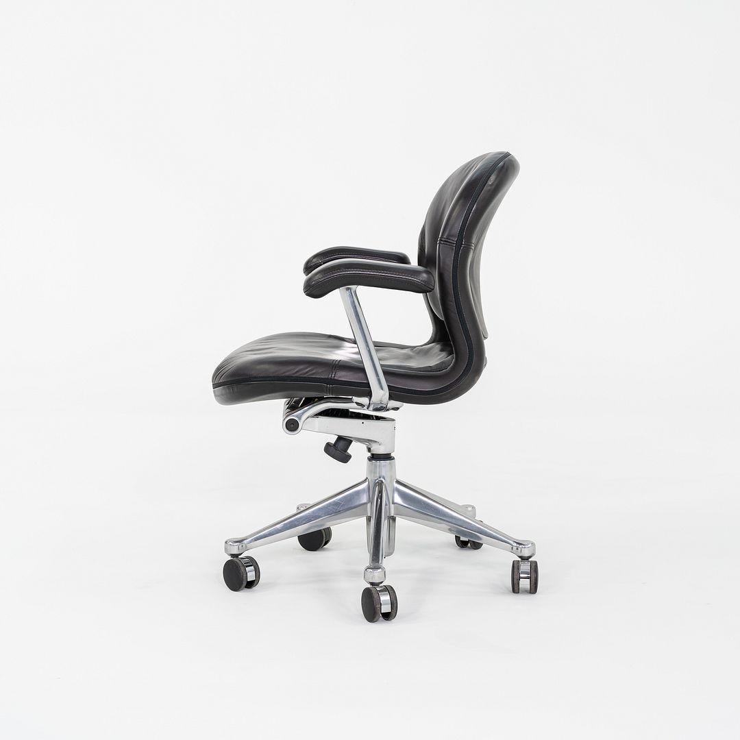 1990er Bill Stumpf für Herman Miller Equa Büro-/Schreibtischstuhl aus Leder (Moderne) im Angebot