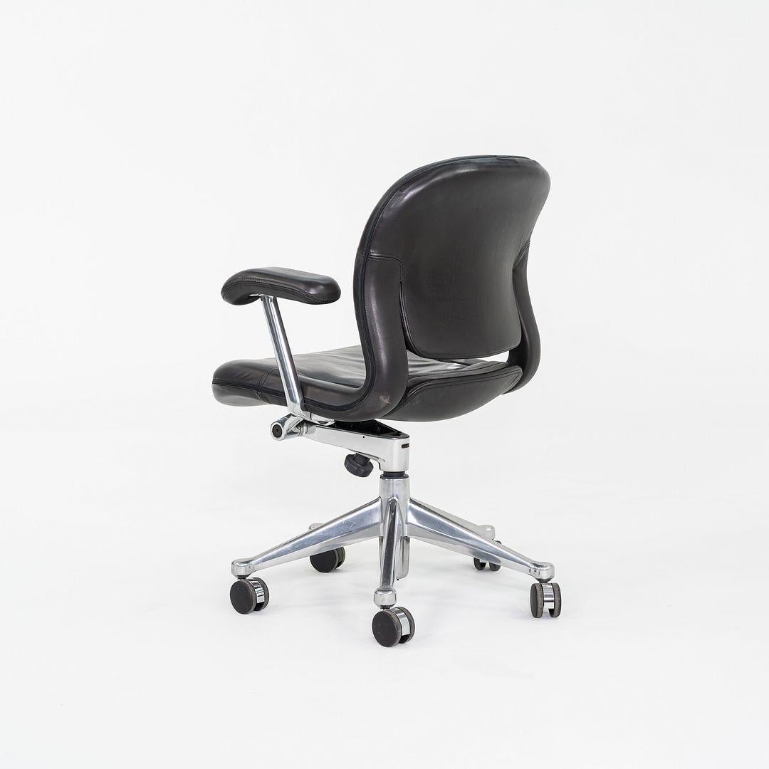 1990er Bill Stumpf für Herman Miller Equa Büro-/Schreibtischstuhl aus Leder (amerikanisch) im Angebot