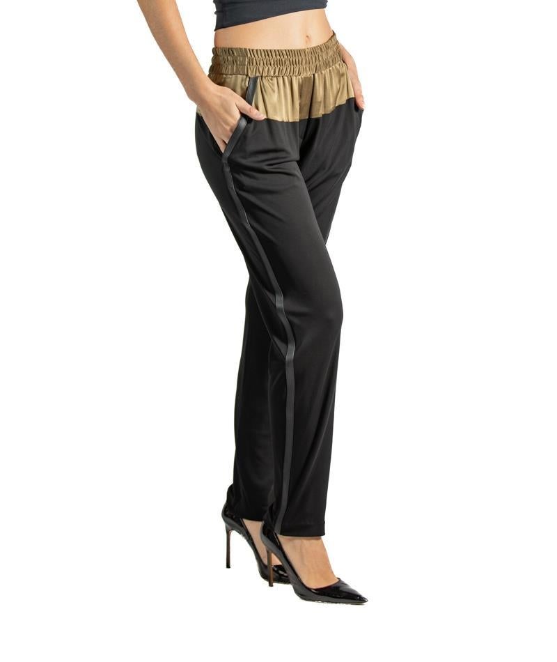 Women's 1990S Black & Brown Pants For Sale
