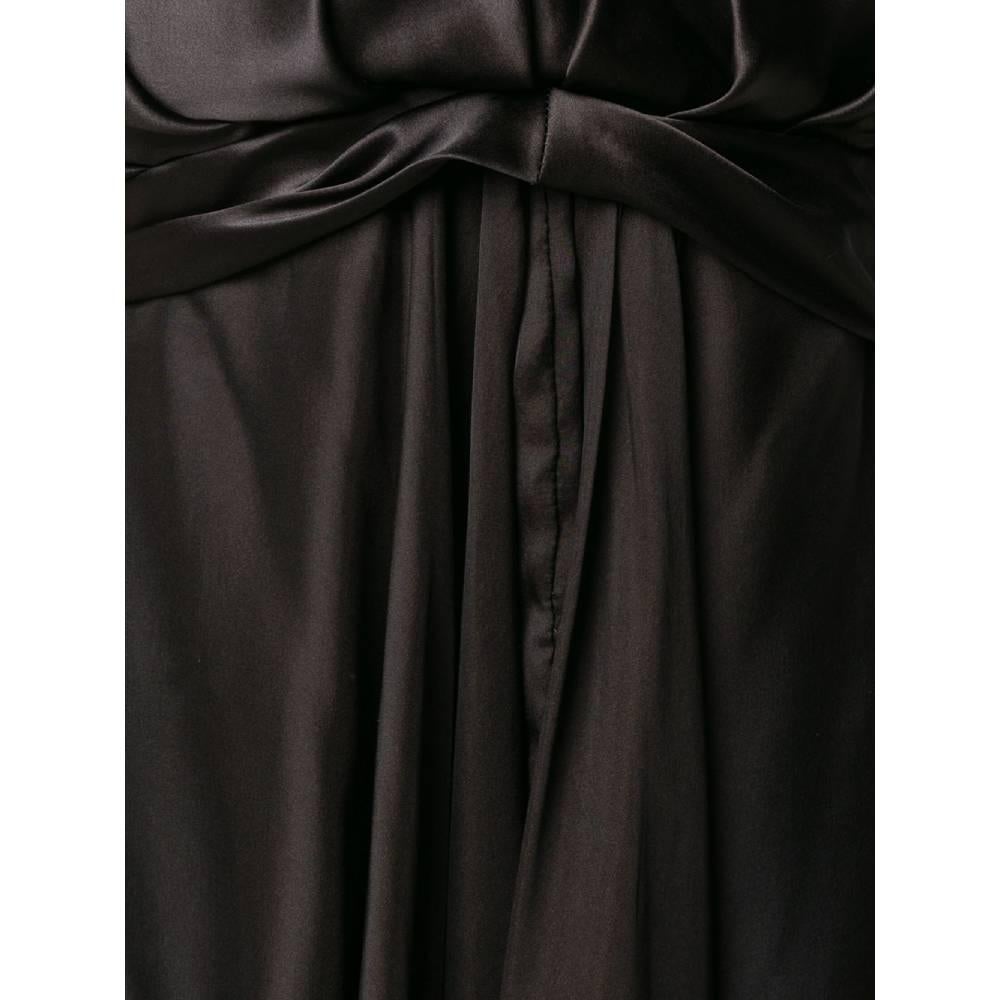 Women's 1990s Black Layered Dress