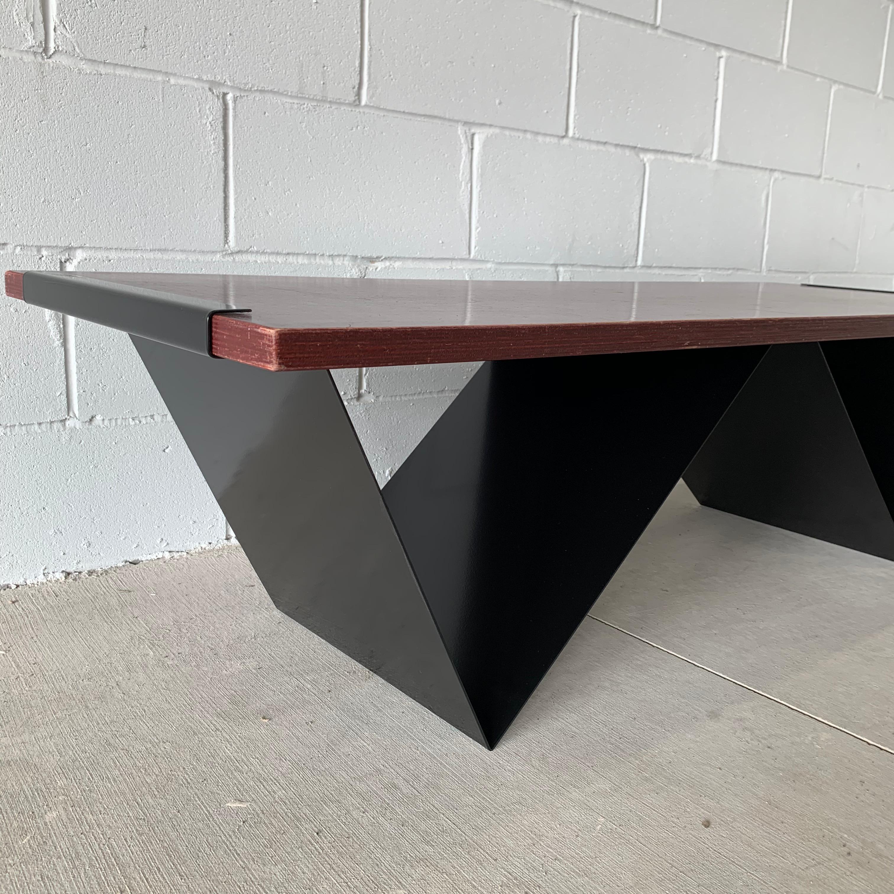 1990s Blu Dot Clip Cocktail Table In Good Condition In Saint Paul, MN