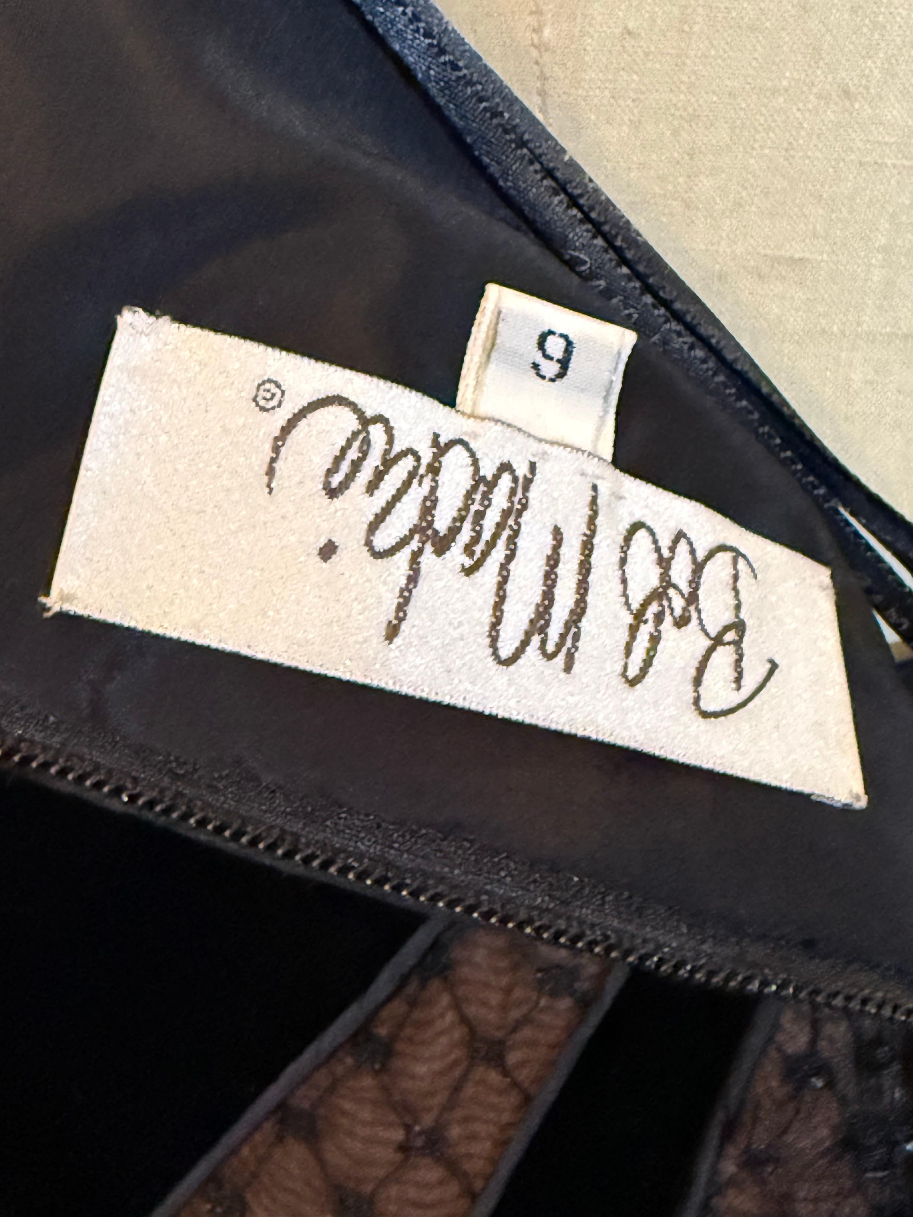 1990 Bob Mackie Ballet-Inspired Tulle and Velvet Corset Dress w Full Tutu Skirt (Robe corset en tulle et velours inspirée du ballet) en vente 13