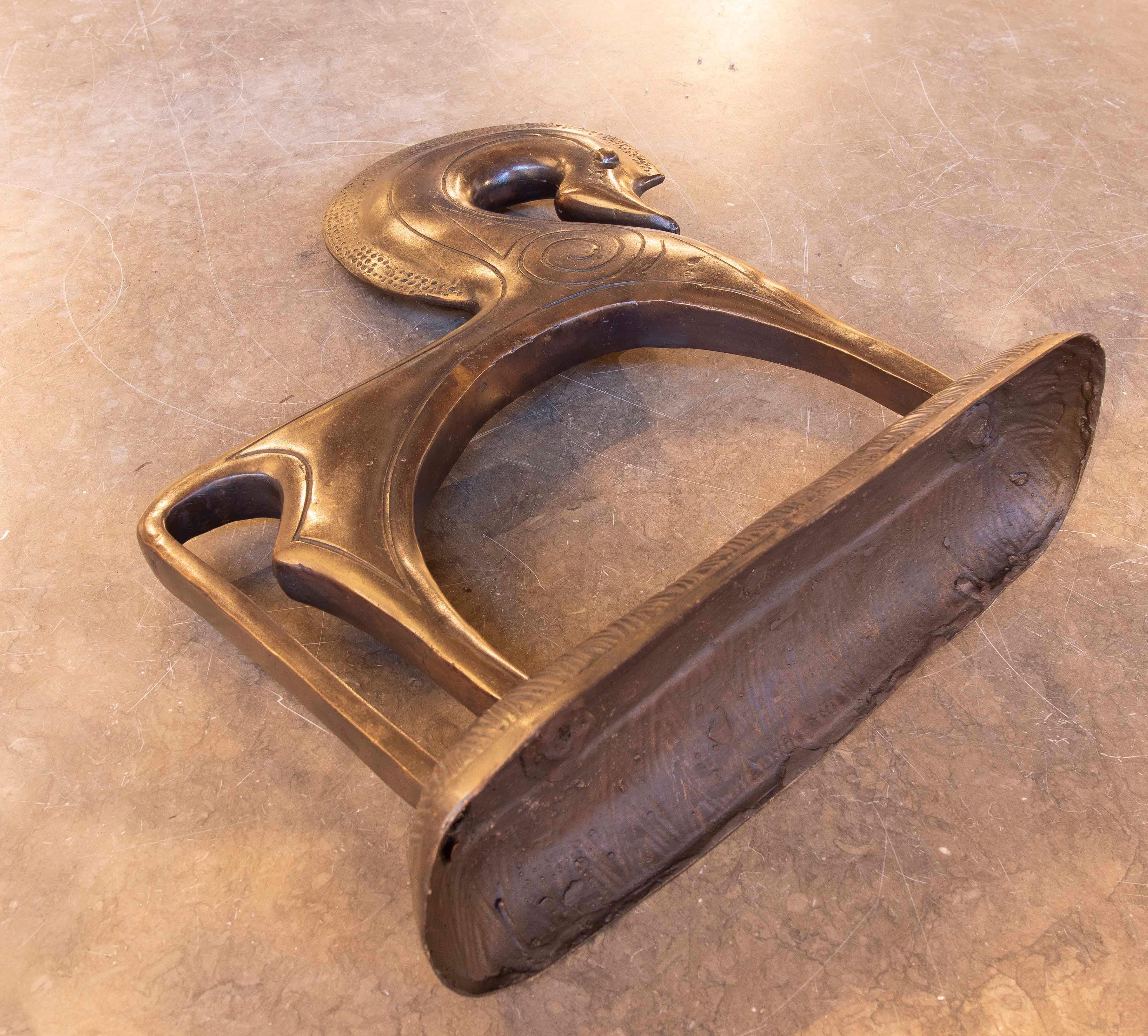 Sculpture de cheval en bronze des années 1990 dans le style de la période Trojaine en vente 4