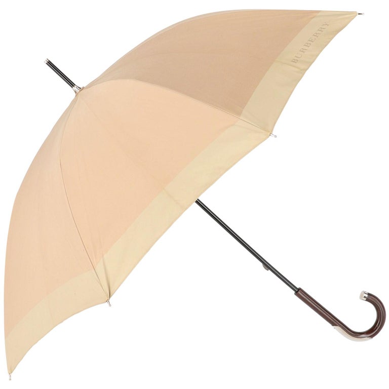 Omvendt Også radiator 1990s Burberry Beige Bicolor Umbrella For Sale at 1stDibs | burberry  umbrella sale, burberry umbrella