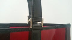 1990er Burberry mehrfarbige Tasche
