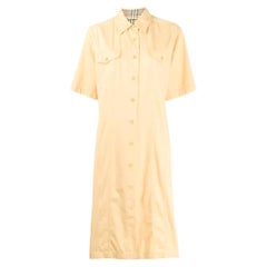 1990s Burberry Shirt Dress