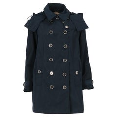 1990s Burberry Short Raincoat Coat