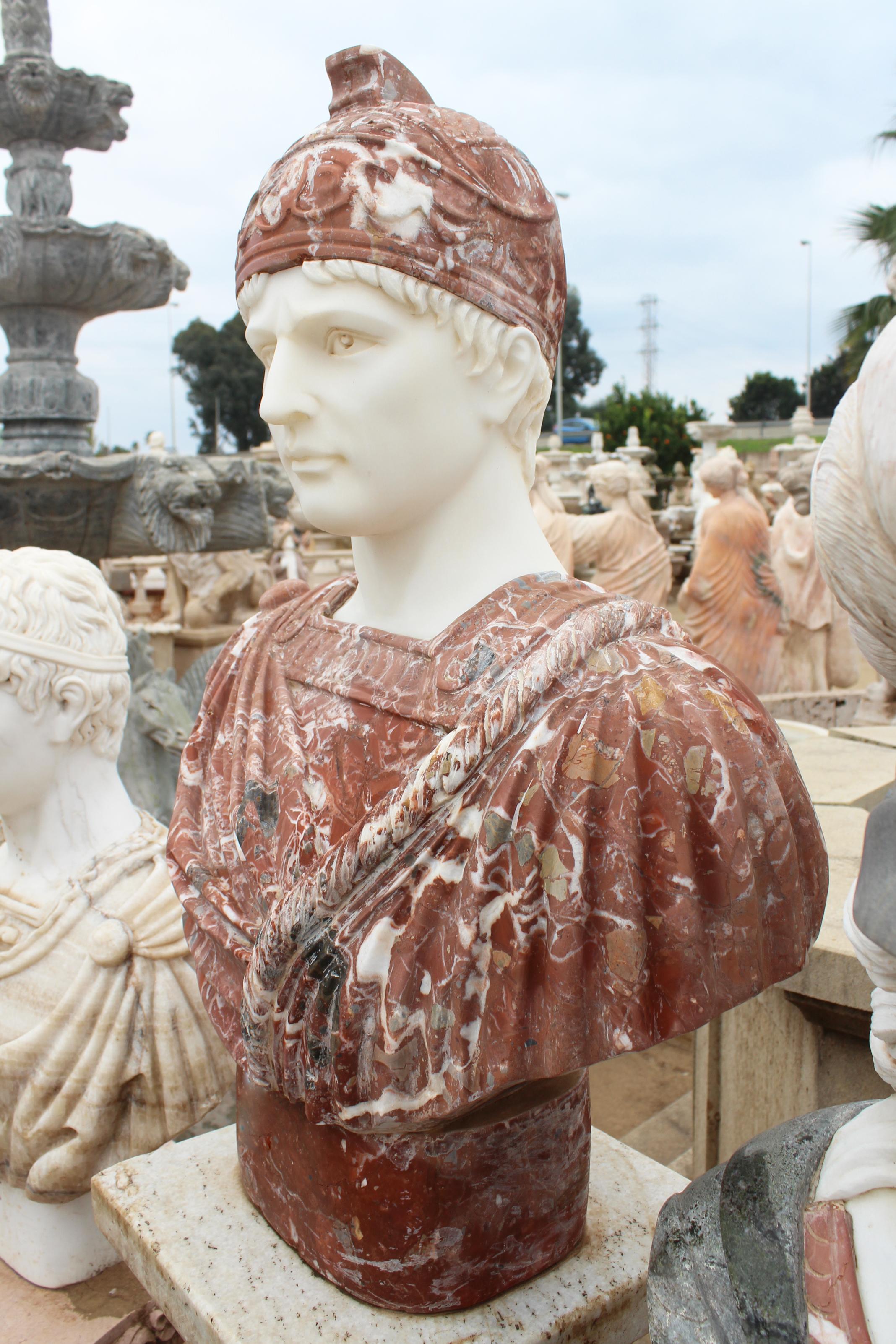 roman red marble