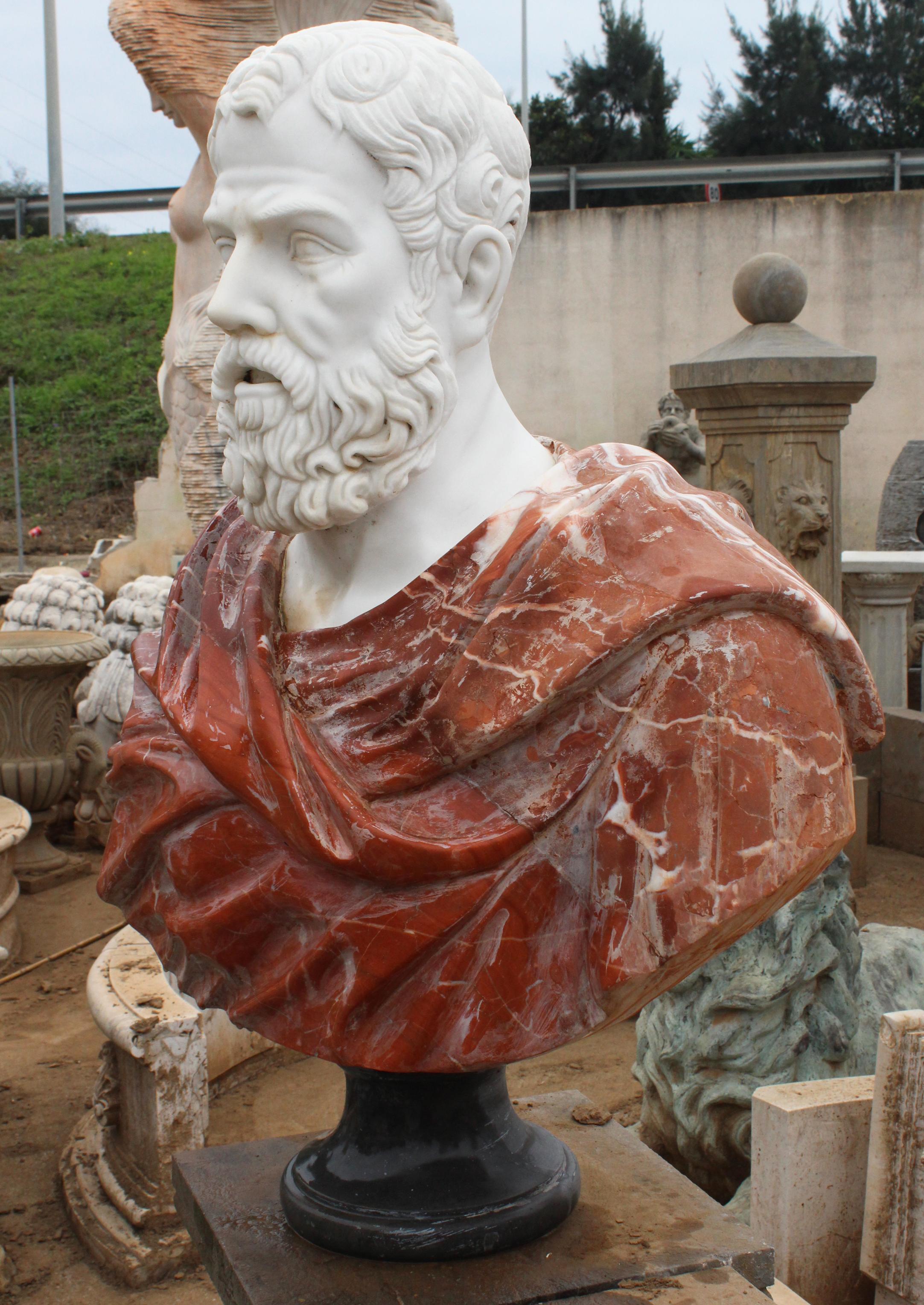 red carrara marble