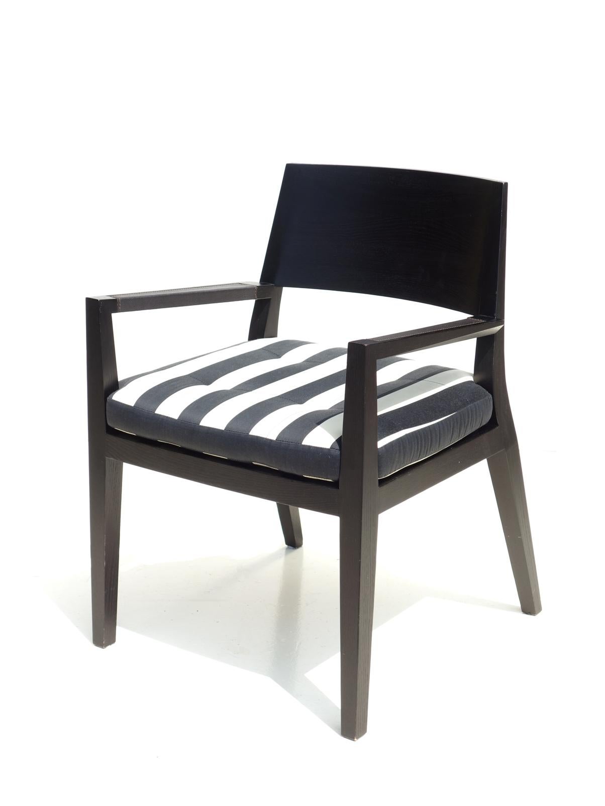 Fabric 1990s by Flexform Italian Design Set of Three Armchairs For Sale