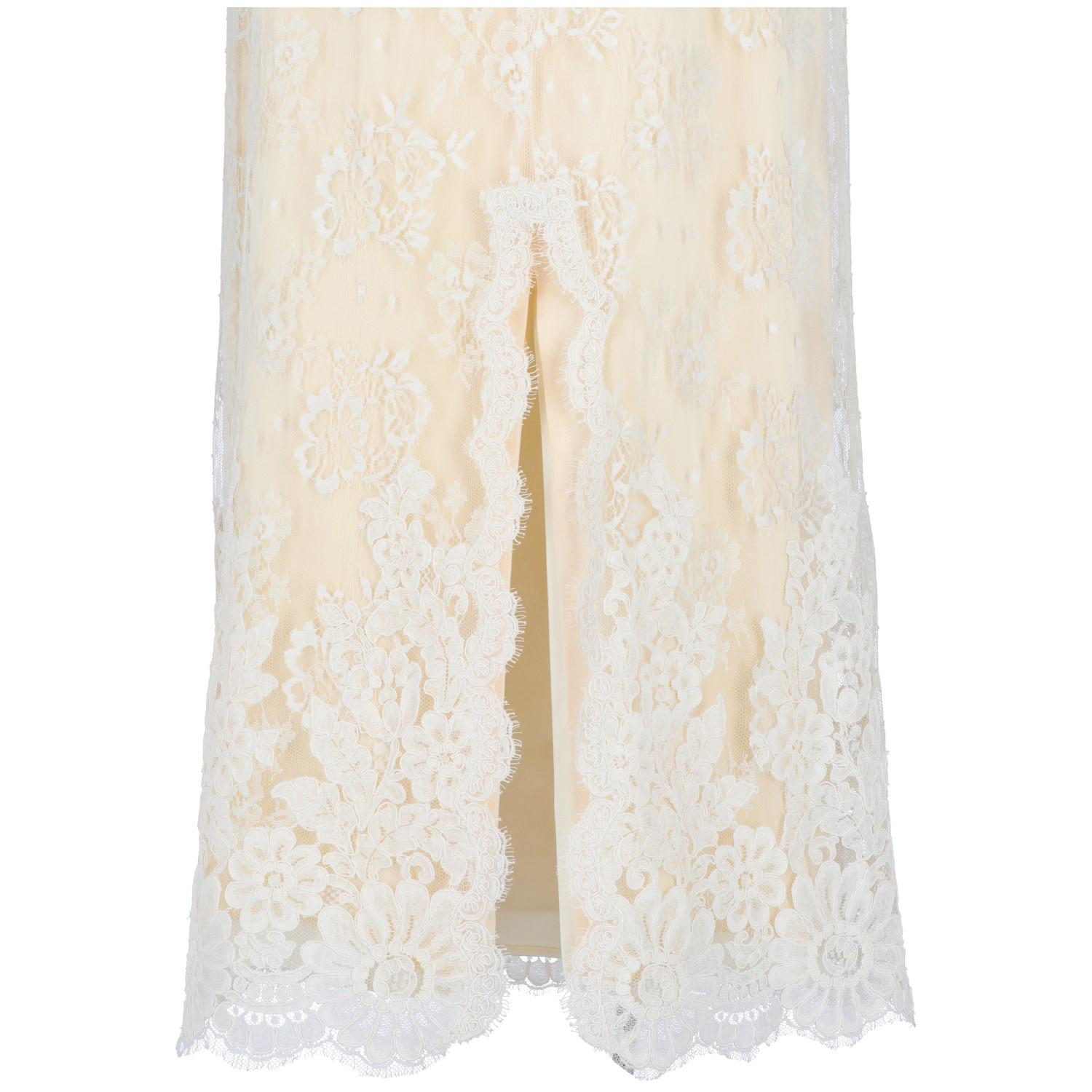1990s Cailan'd Silk Wedding Dress 2
