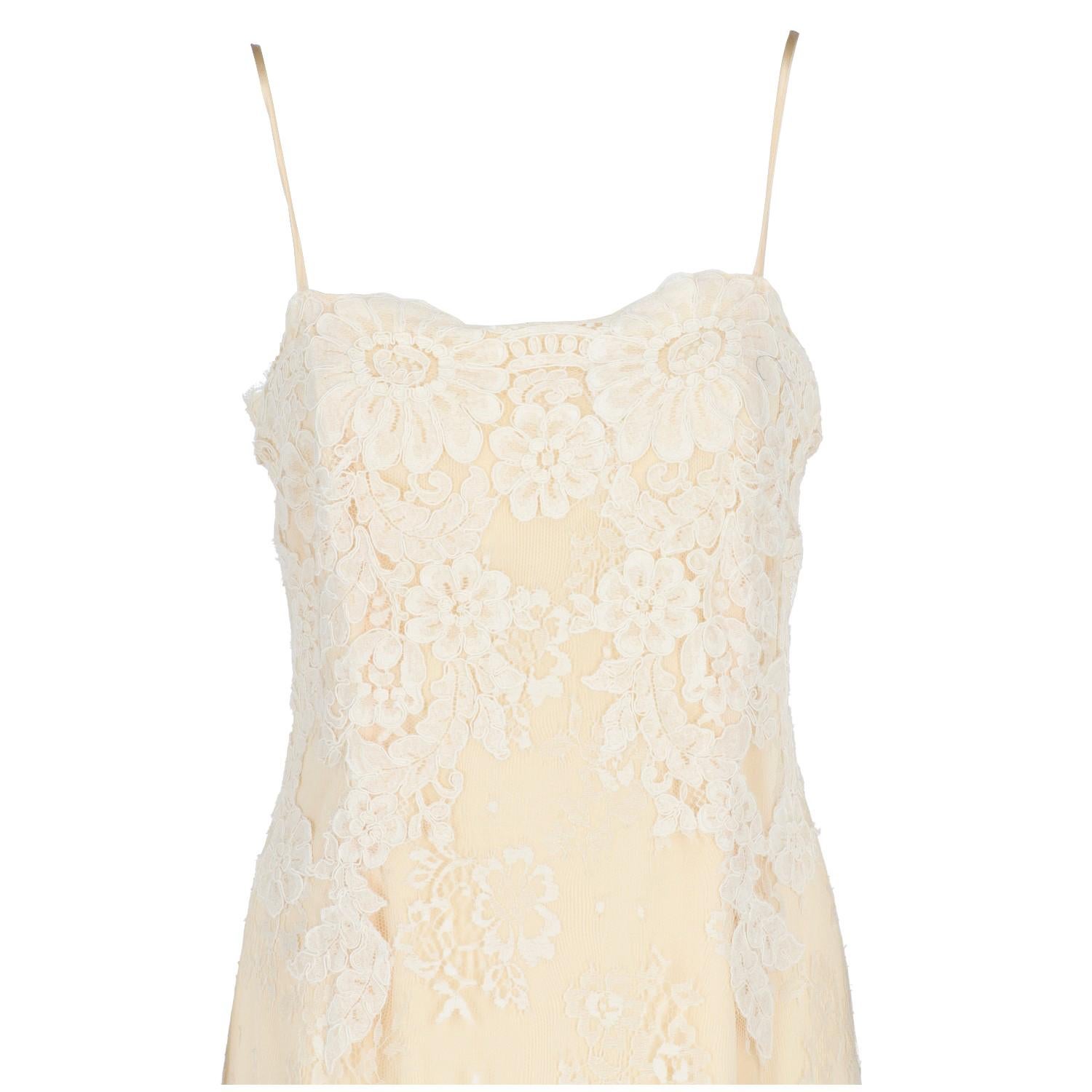 1990s Cailan'd Silk Wedding Dress 4