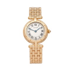 1990s Cartier Vendome Yellow Gold 6692 Wristwatch