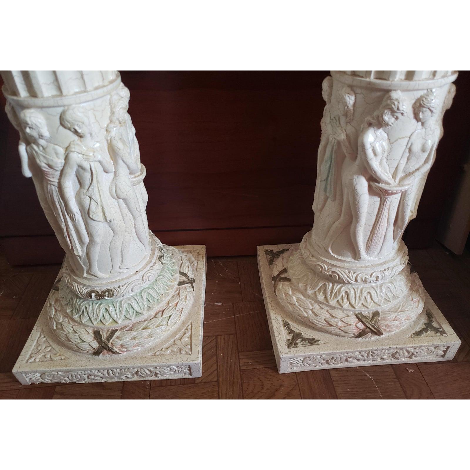 roman pillar plant stand