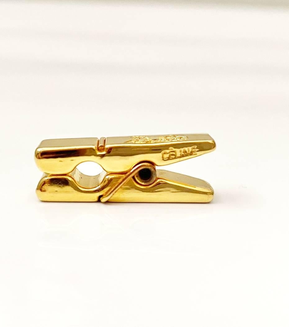 celine tie clip