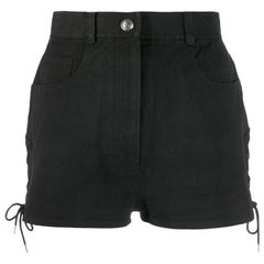 Vintage 1990s Chanel Black Shorts