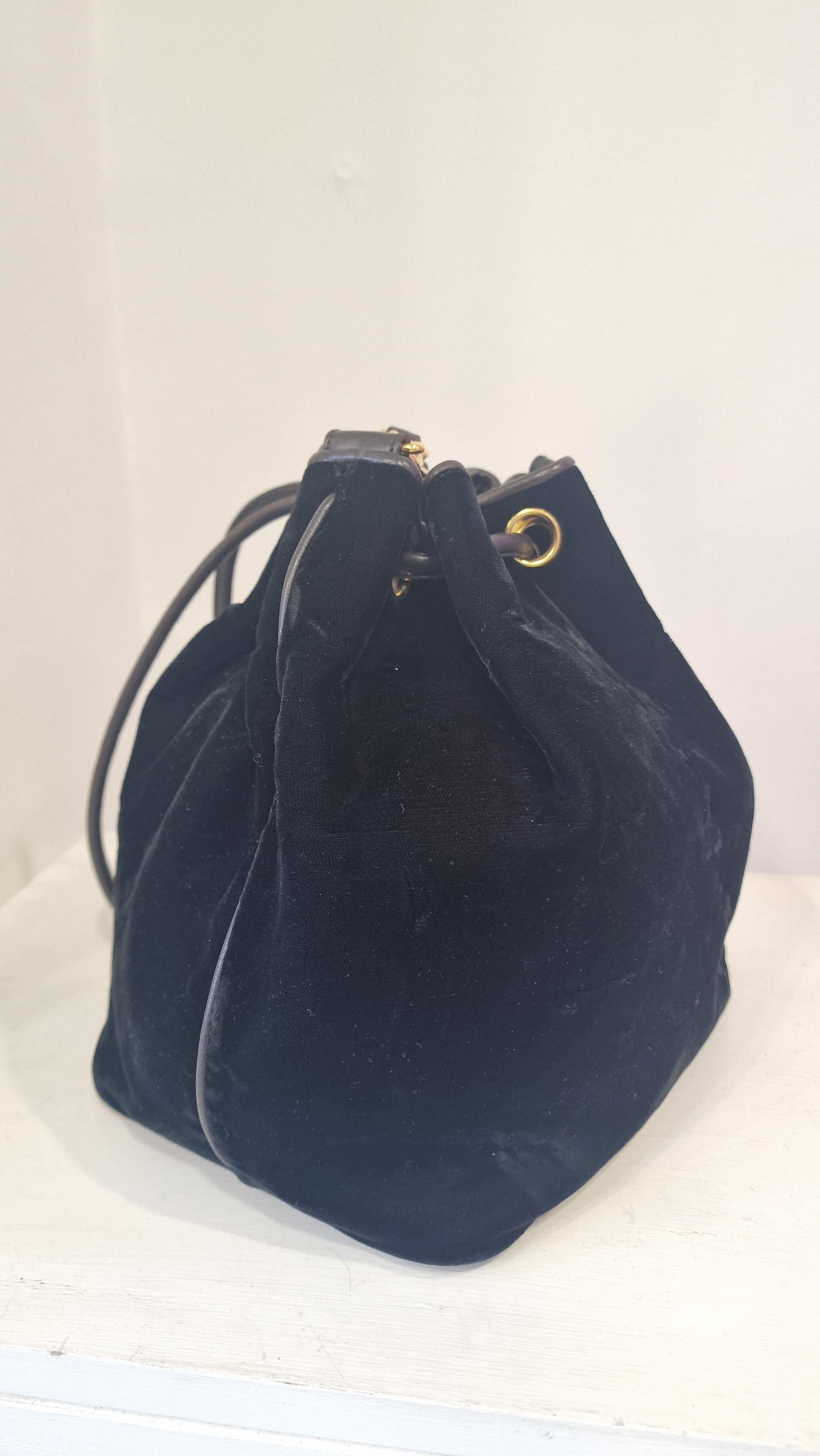 1990s Chanel black suede gold hardware satchel bag at 1stDibs