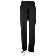 Vintage 1990s Chanel Black Sweatpants